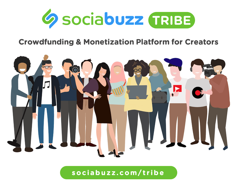 SociaBuzz Tribe Crowdfunding Monetization Platform For Creators