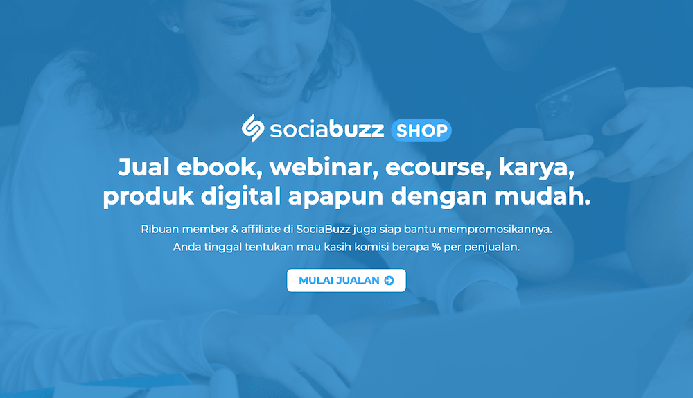 Cara Jual Produk Digital Pakai SociaBuzz Shop