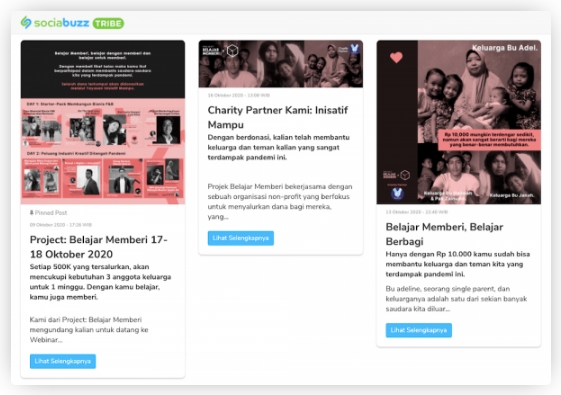 Berbagi Pencapaian pada Para Follower dan Penikmat Karya